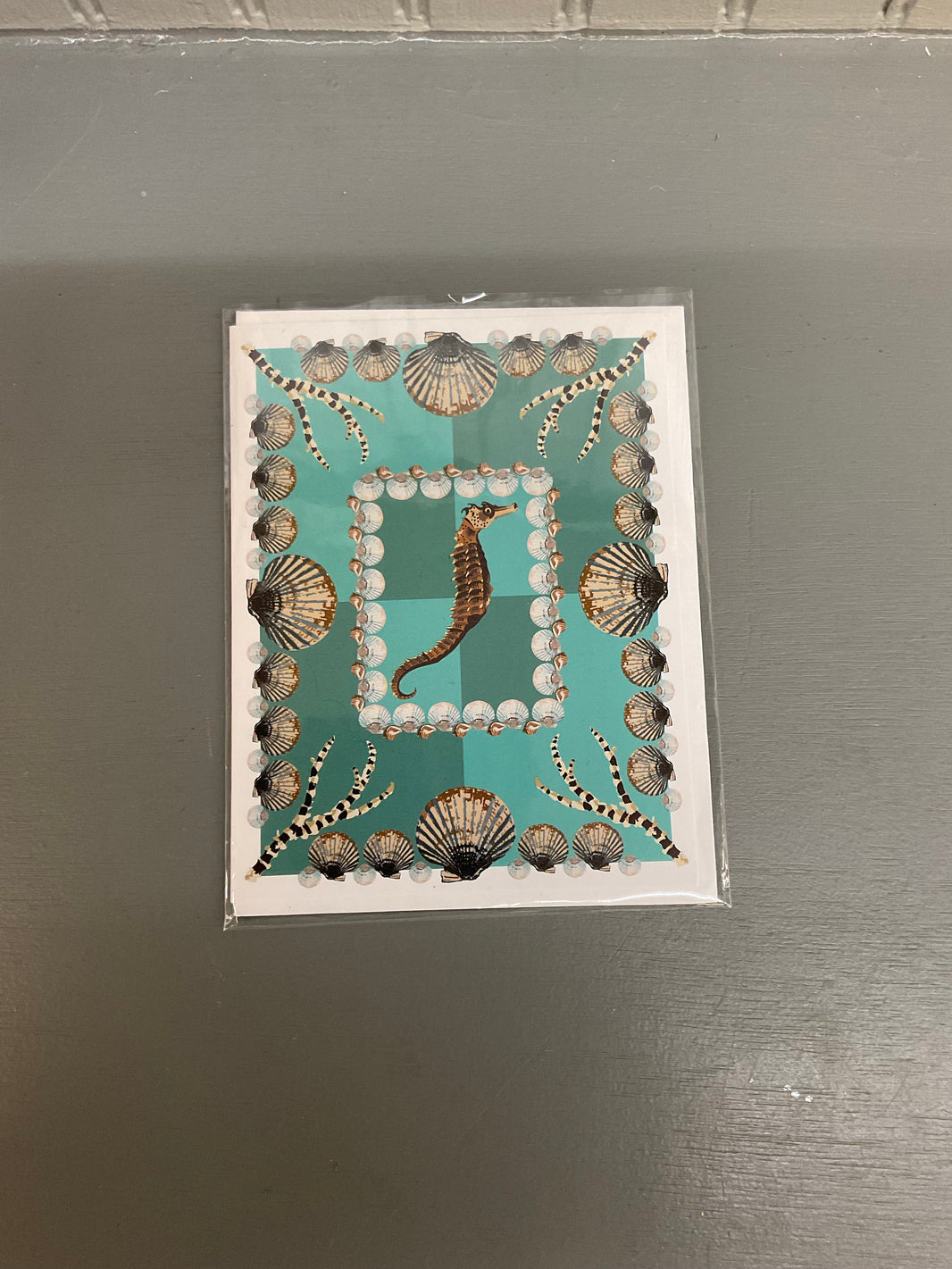Seahorse Greeting Card
