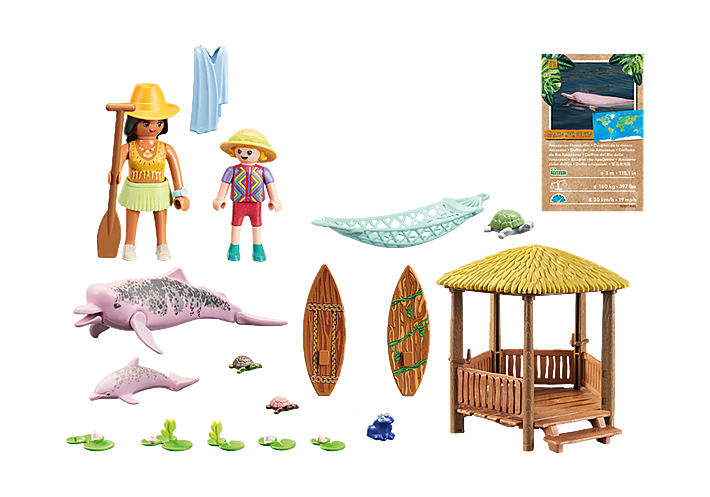 Playmobil Wiltopia Pink Dolphins (71143)