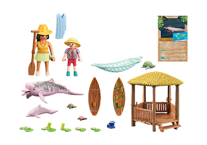 Playmobil Wiltopia Pink Dolphins (71143)