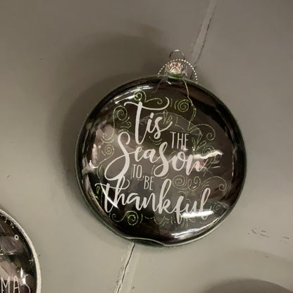 GiftCraft Assorted Disc Ornaments