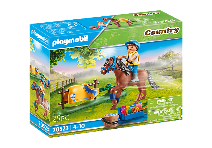 Playmobil Welsh Rider’s Pony (70523)