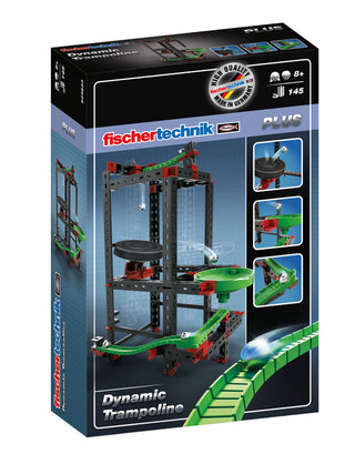 Dynamic Plus Trampoline Marble Run Construction Set | Fischer Technik | 544623