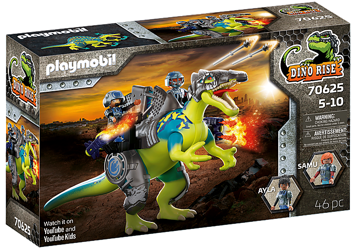 Playmobil Spinosaurus Double Defense(70625)