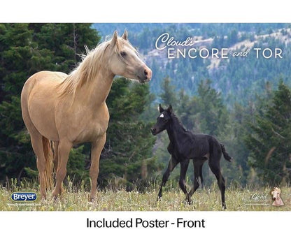 Cloud's Encore & Tor Gift Set | Breyer Model Horse | 1840