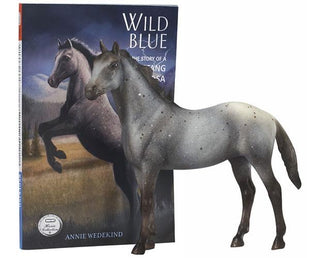 Breyer Wild Blue Book and Horse Set