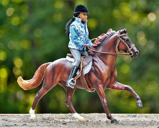 Breyer Makayla Schooling Rider - 8" Figure