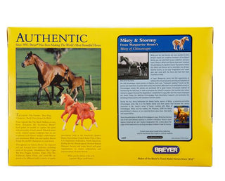 Misty and Stormy Models and Book Set | Breyer Model Horse | 1157