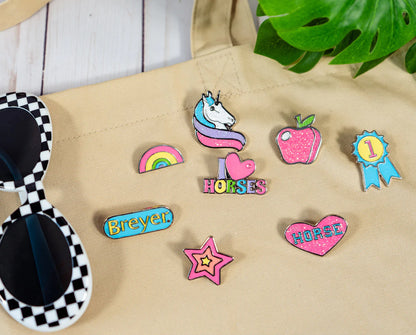 Breyer Horses Activity Paint and Wear Enamel Pins