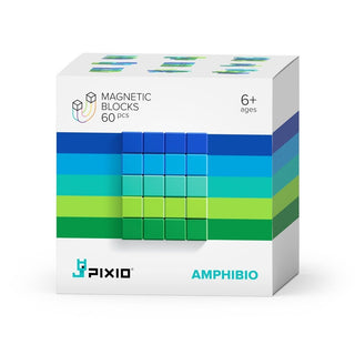 PIXIO Abstract Series AMPHIBIO - 60 Magnetic Blocks