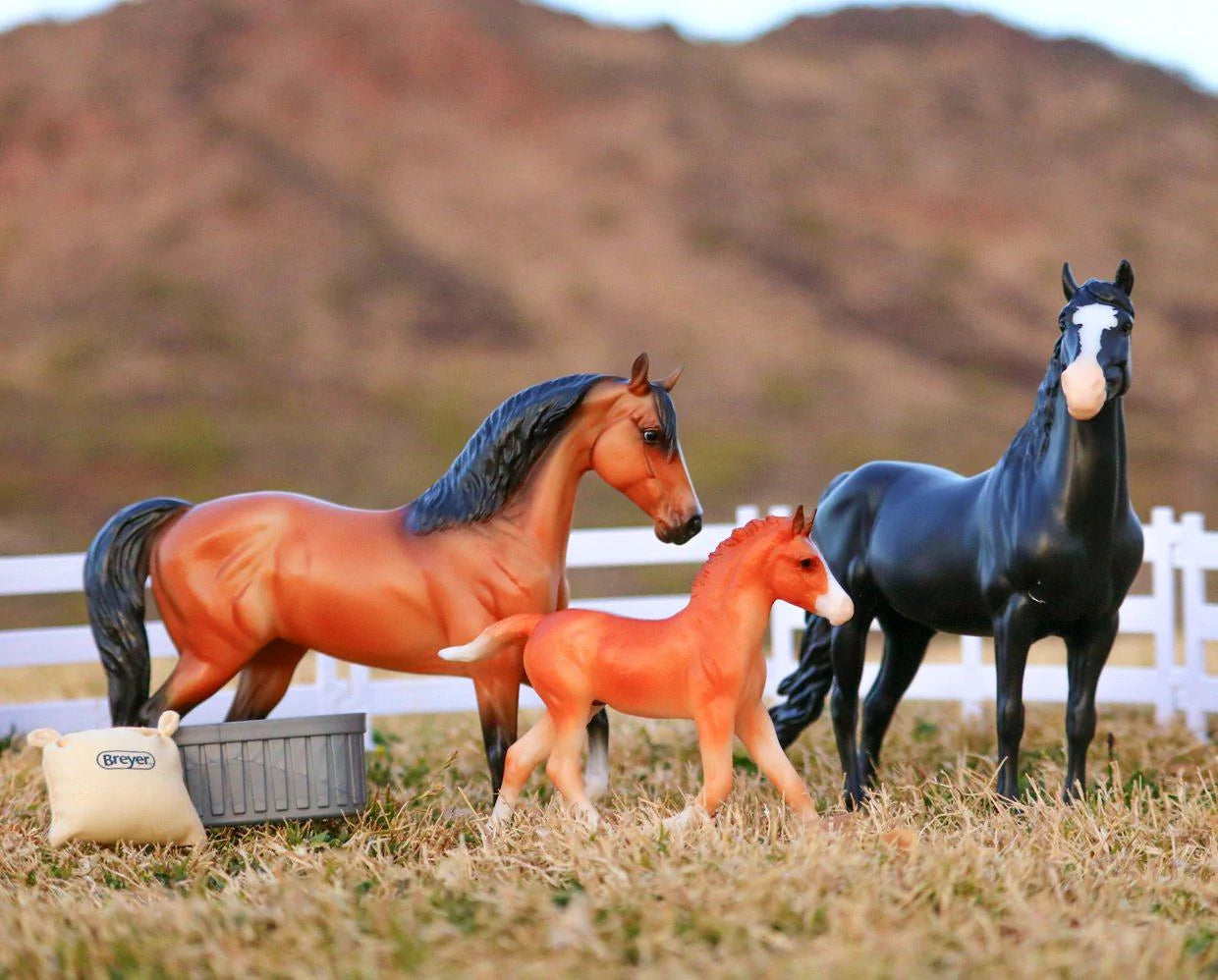 Breyer Nistar Blazing Kansas Lom & GTF Blazing Ethel