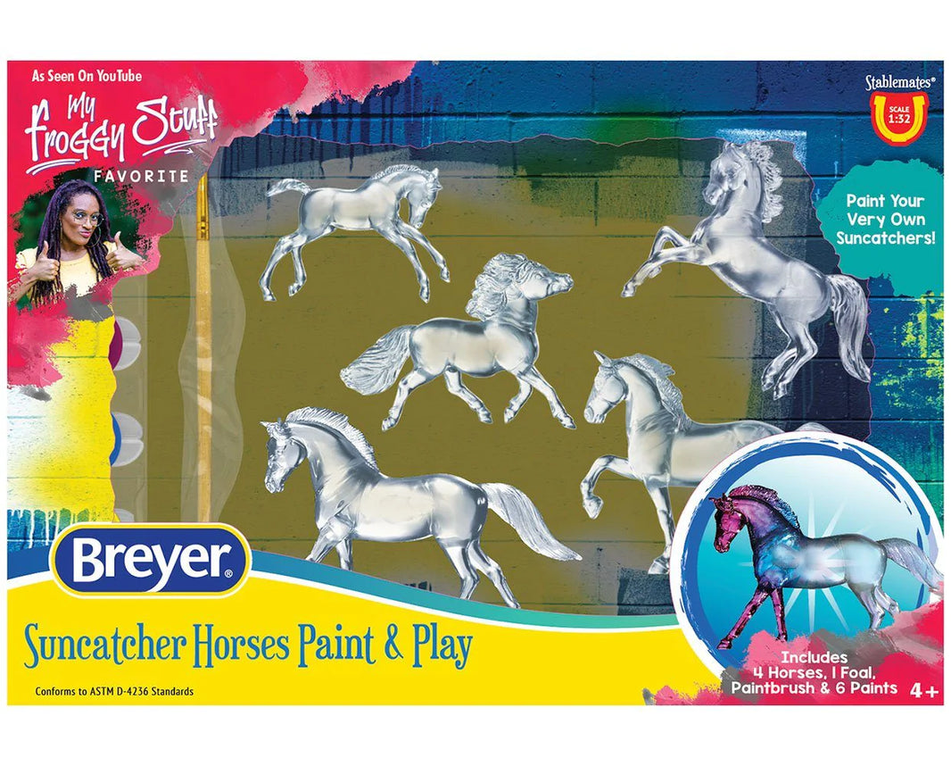 Breyer Suncatcher Horses Paint & Play 4237
