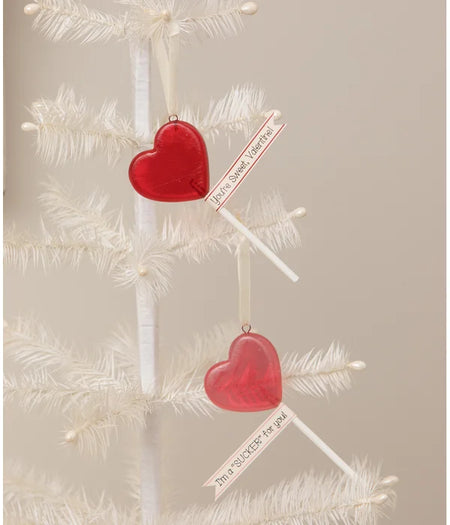 Valentine Lollipop Ornaments