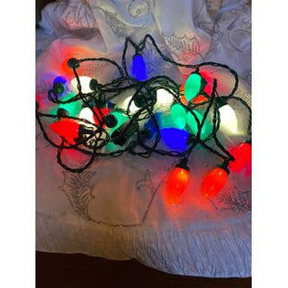 Kurt Adler 25-Light Multi-colored LED C9 Bulb Light Set